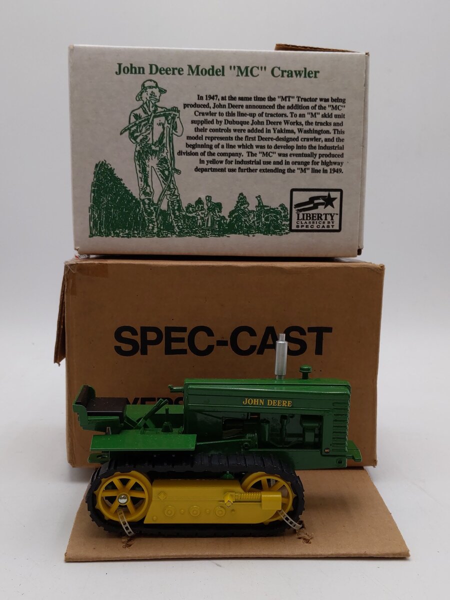Liberty Classic 1:16 Scale John Deere "MC" Crawler #CUST365 NIB