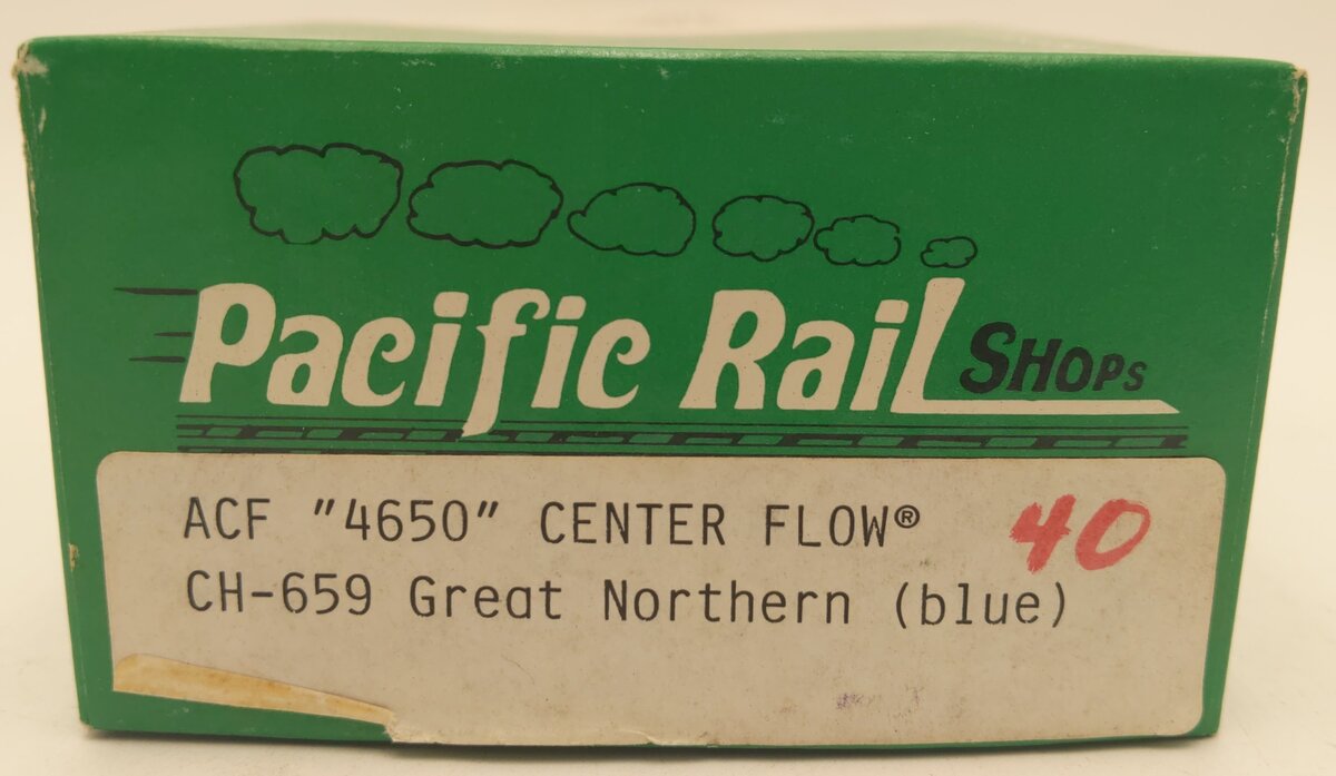 Pacific Rail 4650 S Scale Great Northern ACF Center Flow Hopper Kit #170040 EX/Box