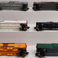 Lionel O Assorted Freight Cars 6-19523,6-19522, 6-19233,6-9884 [6] EX/Box