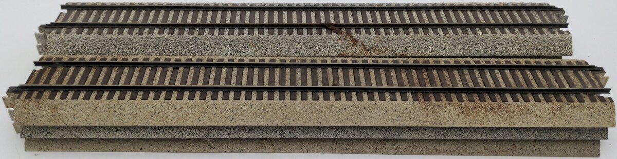 S-Helper 00257 S Gauge 15" Straight Track (Box of 6) VG/Box
