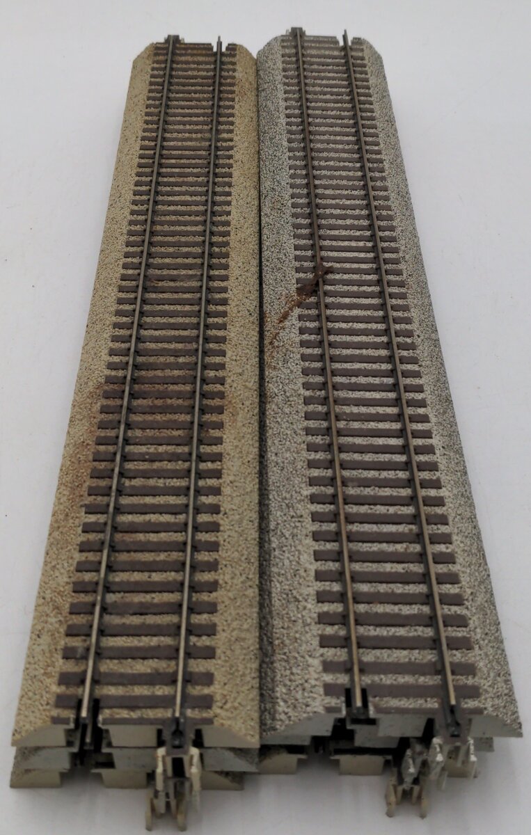 S-Helper 00257 S Gauge 15" Straight Track (Box of 6) VG/Box