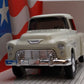 Ertl 2155 1:43 Cream & Red 1955 Chevy Cameo Pickup Classic Vehicles NIB