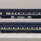Lionel 6-39082 O Central of New Jersey Blue Comet Passenger Car Set (2) EX