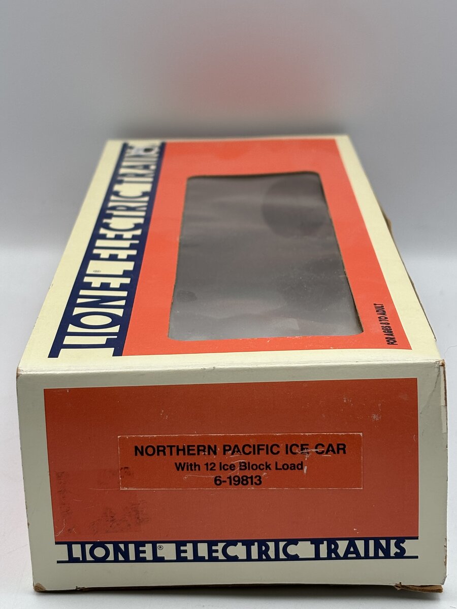 Lionel 6-19813 O Gauge Northern Pacific Operating Ice Car EX/Box