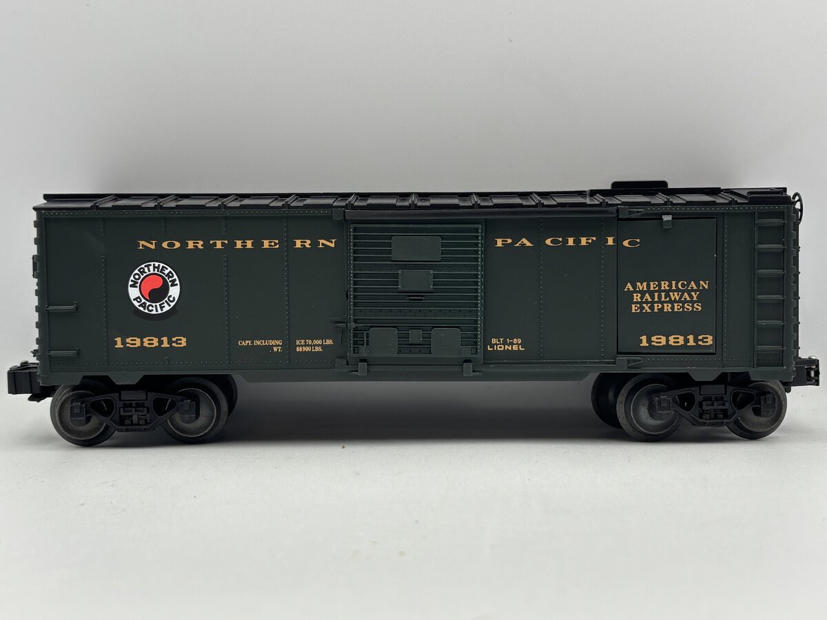 Lionel 6-19813 O Gauge Northern Pacific Operating Ice Car EX/Box