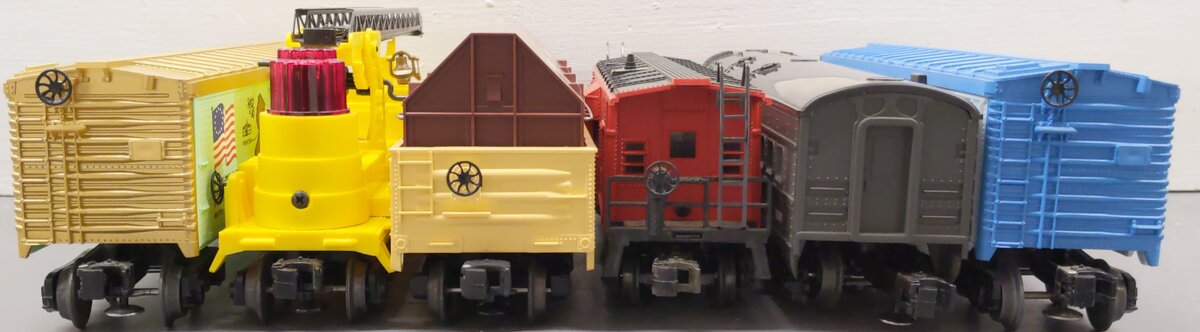 Lionel O Assorted Freight Cars 6-16525,6-9813,6-16041,6-7603,6-16660,6-17405 [6] EX/Box
