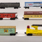 Lionel O Assorted Freight Cars 6-16525,6-9813,6-16041,6-7603,6-16660,6-17405 [6] EX/Box