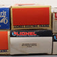 Lionel O Assorted Freight Cars 6-16525,6-9813,6-16041,6-7603,6-16660,6-17405 [6] EX/Box