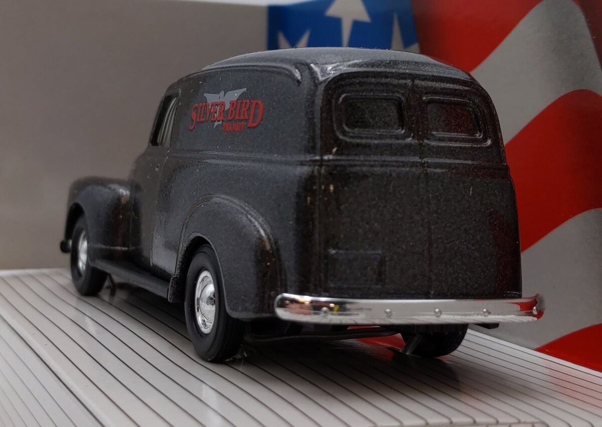 Ertl 2826 1:43 Silver Bird Transit 1951 GMC Panel Truck Classic Vehicles NIB