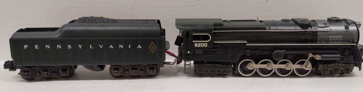 Lionel 6-8404 O Gauge PRR 6-8-6 S-2 Turbine Steam Locomotive & Tender #6200 EX/Box