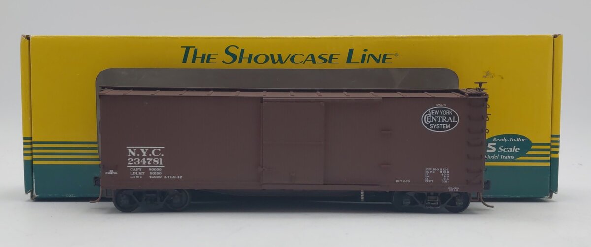 S-Helper Service 00548 S Scale NYC DS Xm Boxcar #234781 EX/Box