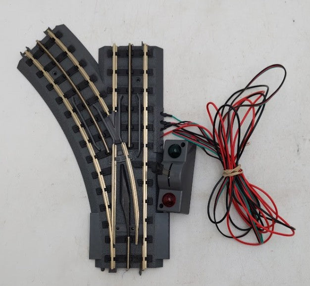 MTH 40-1004 & 40-1005 RealTrax Pair of Right/Left Hand Switches [2] EX