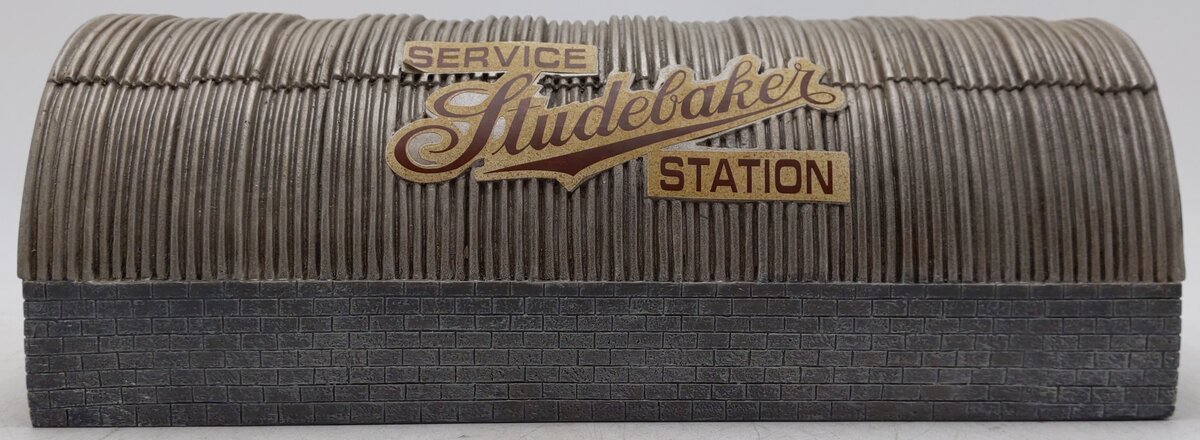 Menards 279-7849 O Gauge Moe's Garage Quonset Hut Assembled VG