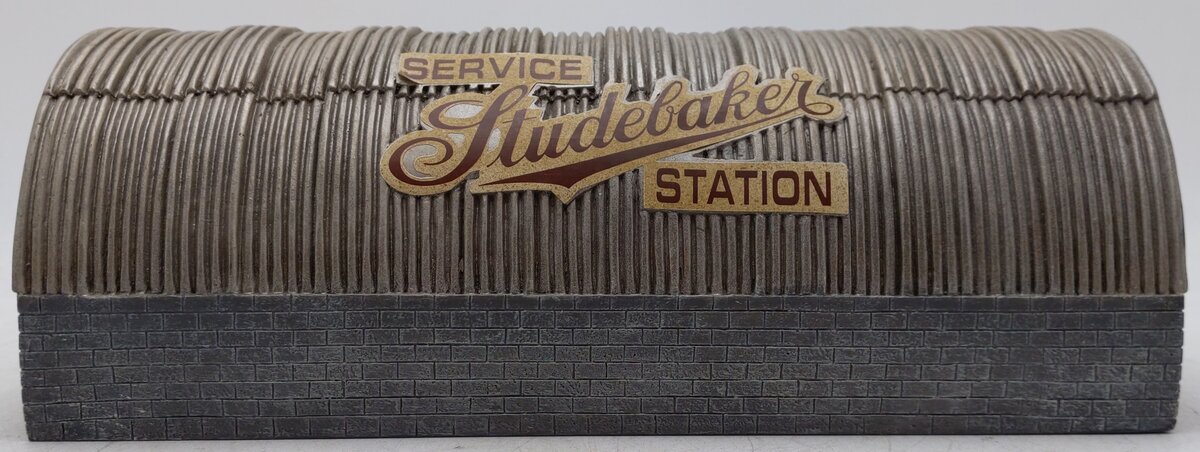 Menards 279-7849 O Gauge Moe's Garage Quonset Hut Assembled VG