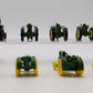 ERTL 1:64 Scale Eight John Deere Miniature Toy Tractor Set NIB