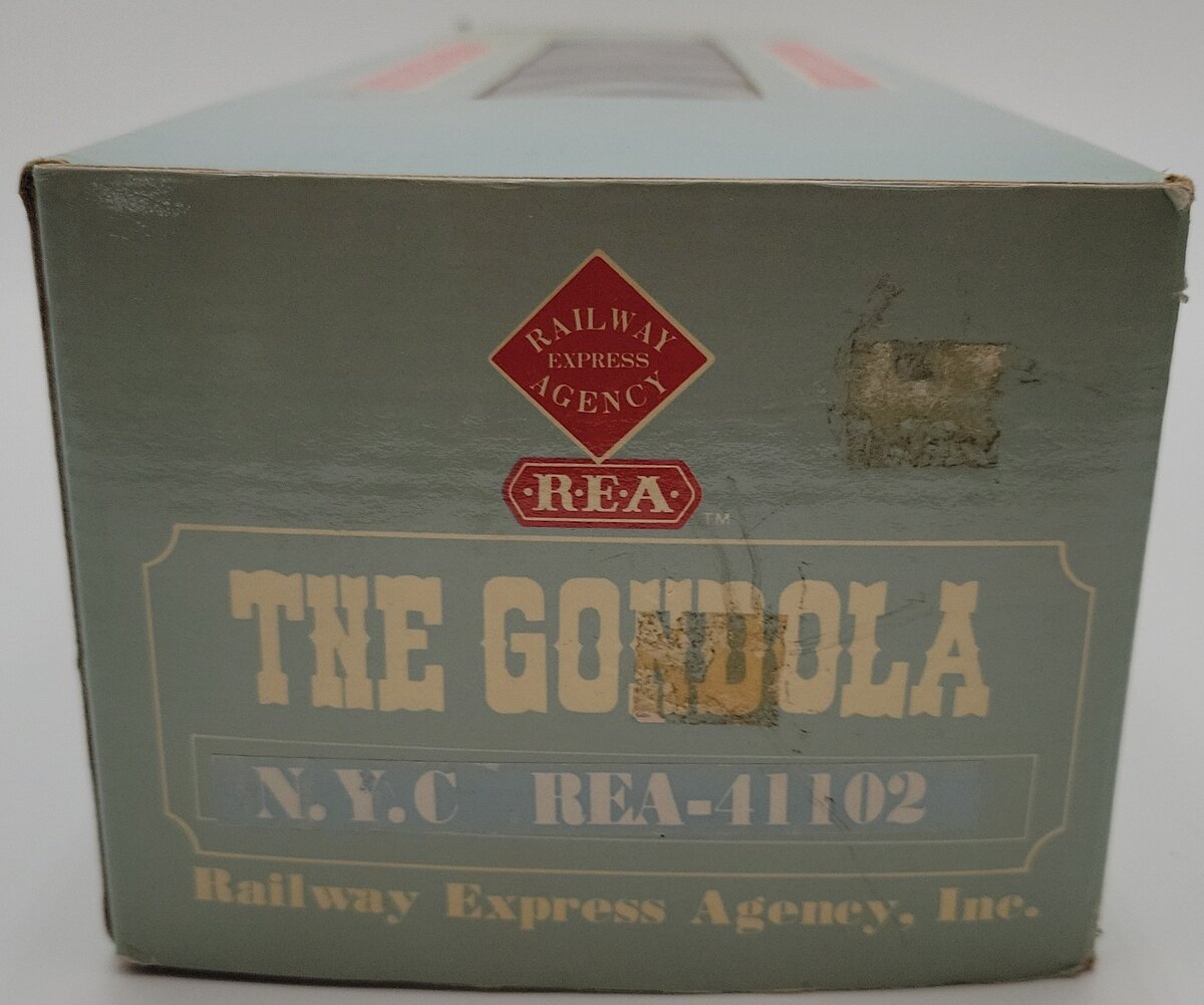 Aristo-Craft REA-41102 G New York Central Green Covered Gondola (Metal Wheels) LN/Box