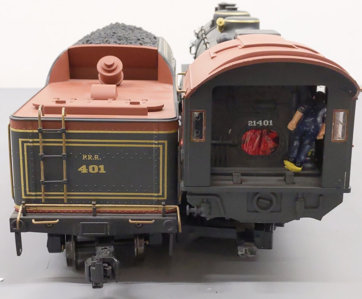 Aristo-Craft 21401 G Gauge Pennsylvania RR 4-6-2 Steam Locomotive & Tender EX/Box