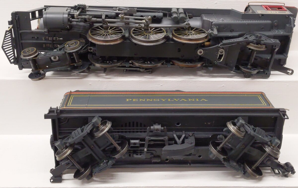 Aristo-Craft 21401 G Gauge Pennsylvania RR 4-6-2 Steam Locomotive & Tender EX/Box