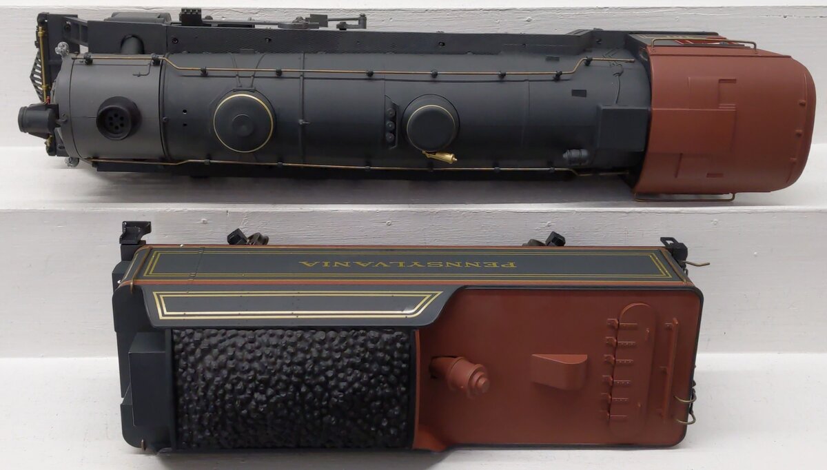 Aristo-Craft 21401 G Gauge Pennsylvania RR 4-6-2 Steam Locomotive & Tender EX/Box