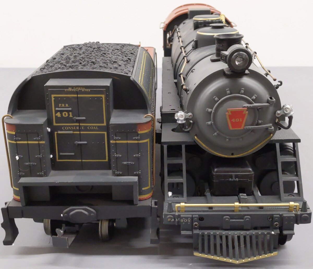 Aristo-Craft 21401 G Gauge Pennsylvania RR 4-6-2 Steam Locomotive & Tender EX/Box