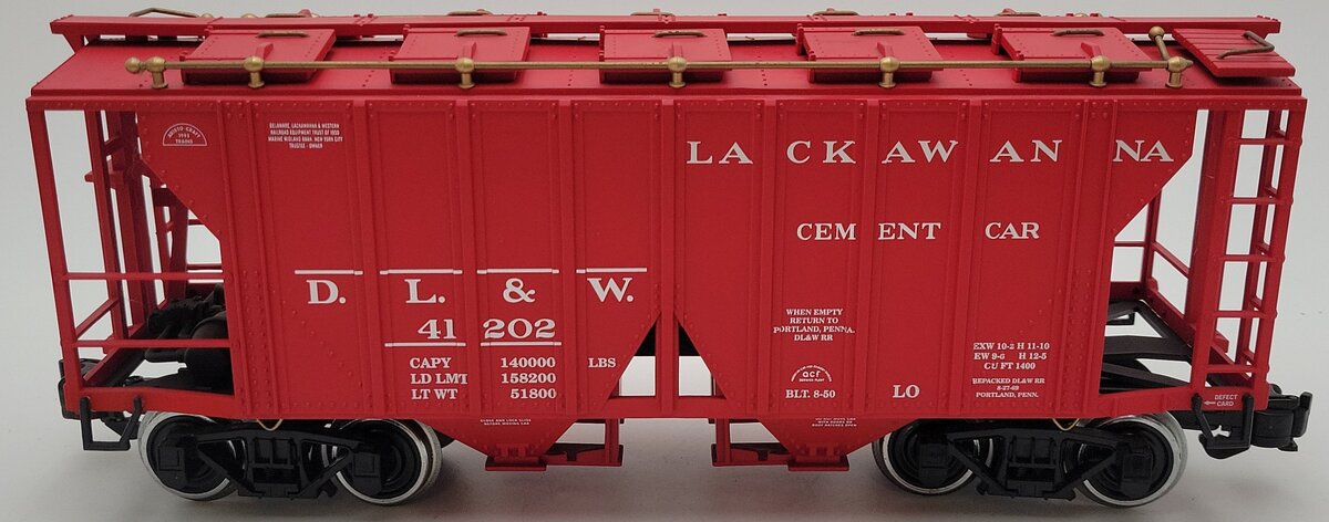 Aristo-Craft 41202 1 Gauge D.L.&W. Lackawanna Hopper EX/Box