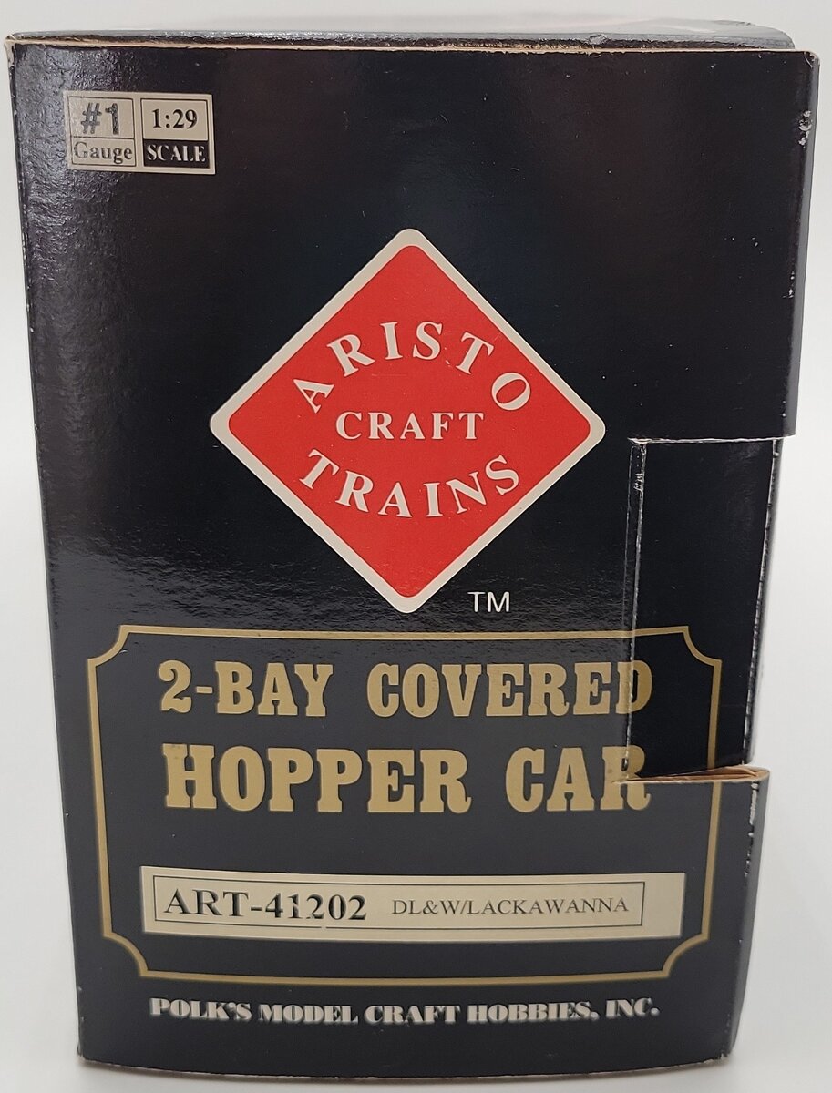 Aristo-Craft 41202 1 Gauge D.L.&W. Lackawanna Hopper EX/Box