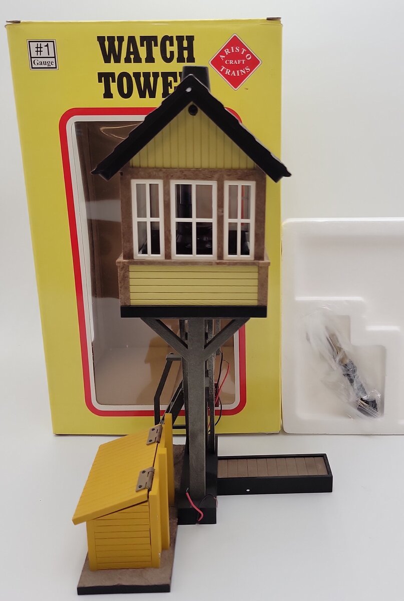 Aristo-Craft 7109 1 Gauge Elevated Switch Tower LN/Box