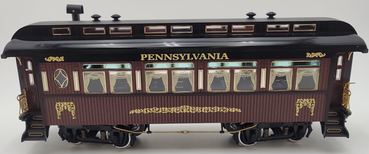 Aristo-Craft 31001 Pennsylvania REA Passenger Car - Metal Wheels EX/Box