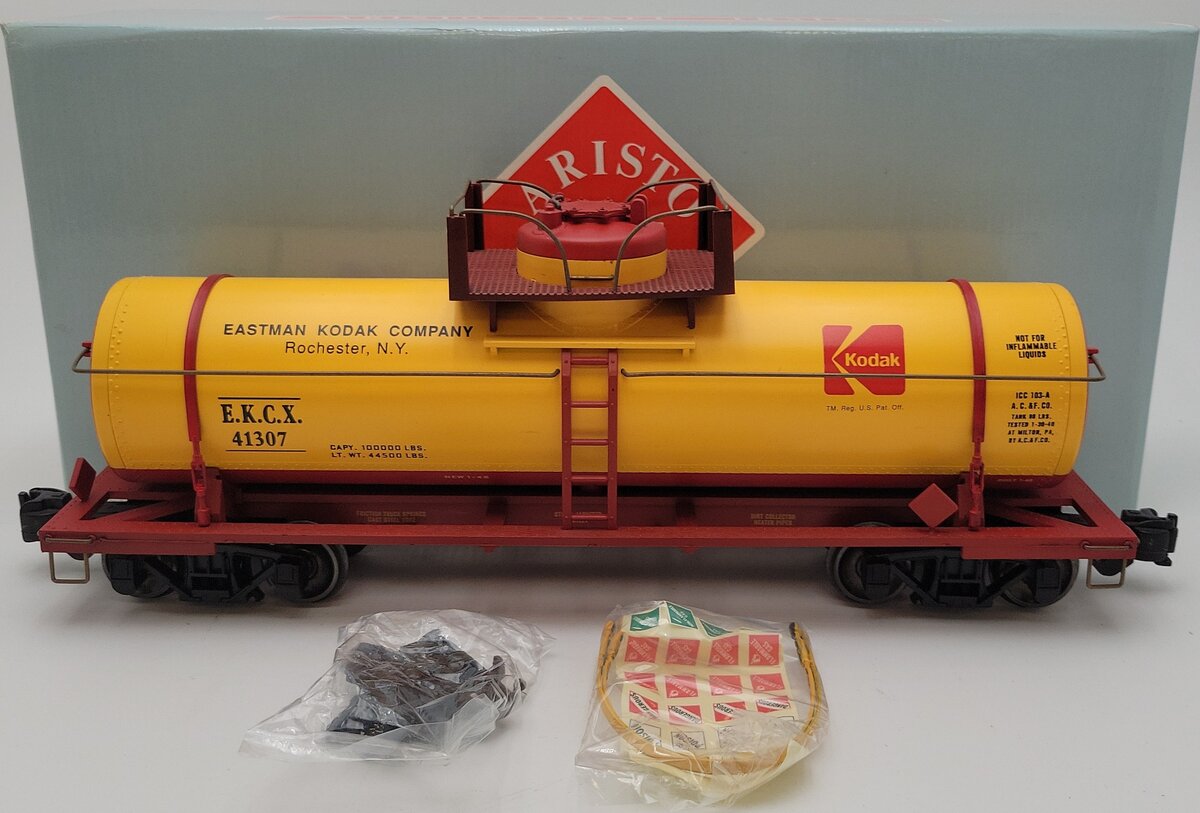 Aristo-Craft 41307 G Scale Kodak Single Dome Tank Car EX/Box