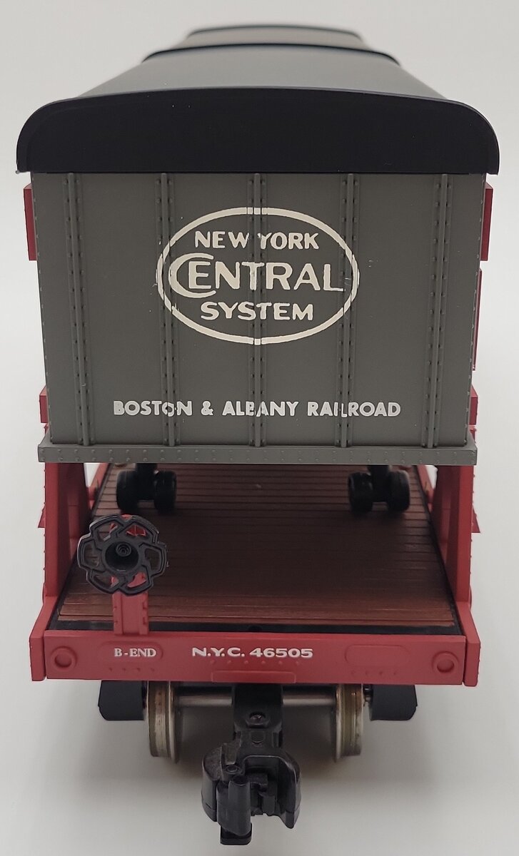 Aristo-Craft 46505 G Scale NYC Piggyback Flatcar w/ Trailers EX/Box