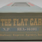 Aristo-Craft 46401 G Scale Northern Pacific Bulkhead Flatcar [Metal Wheels] EX/Box