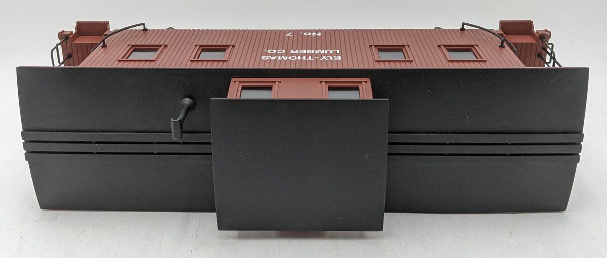 Bachmann 93830 G Ely-Thomas Lumber Co. Caboose (Metal Wheels) EX/Box