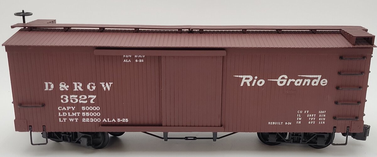 Bachmann 93348 G Scale Denver & Rio Grande Western Boxcar EX/Box