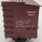 Bachmann 93348 G Scale Denver & Rio Grande Western Boxcar EX/Box
