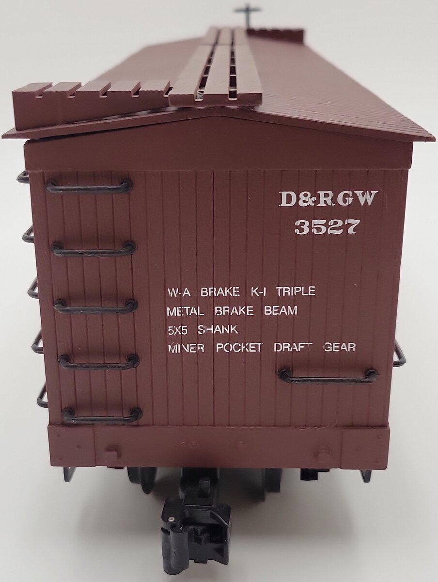Bachmann 93348 G Scale Denver & Rio Grande Western Boxcar EX/Box