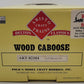 Aristo-Craft 82104 1 Gauge East Broad Top Wood Caboose #26 (Metal Wheels) LN/Box