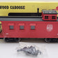 Aristo-Craft 82104 1 Gauge East Broad Top Wood Caboose #26 (Metal Wheels) LN/Box