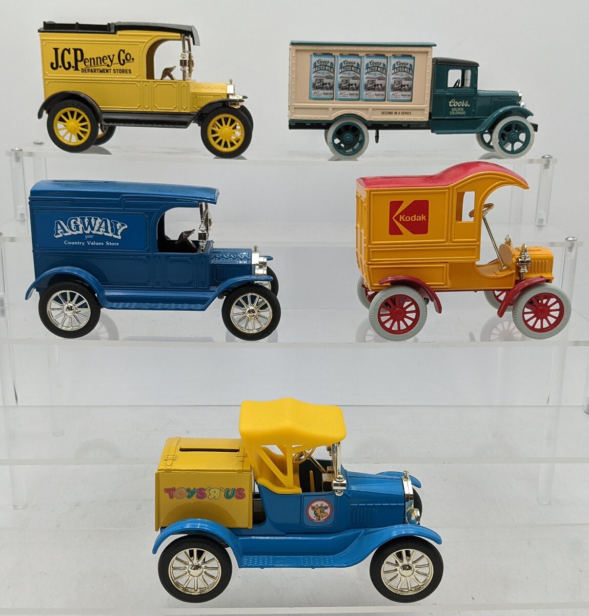 ERTL 1:32 Scale Assorted Die-Cast Piggybank Vehicles [5] EX