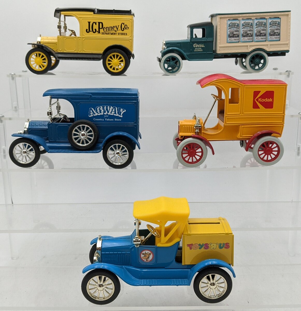 ERTL 1:32 Scale Assorted Die-Cast Piggybank Vehicles [5] EX