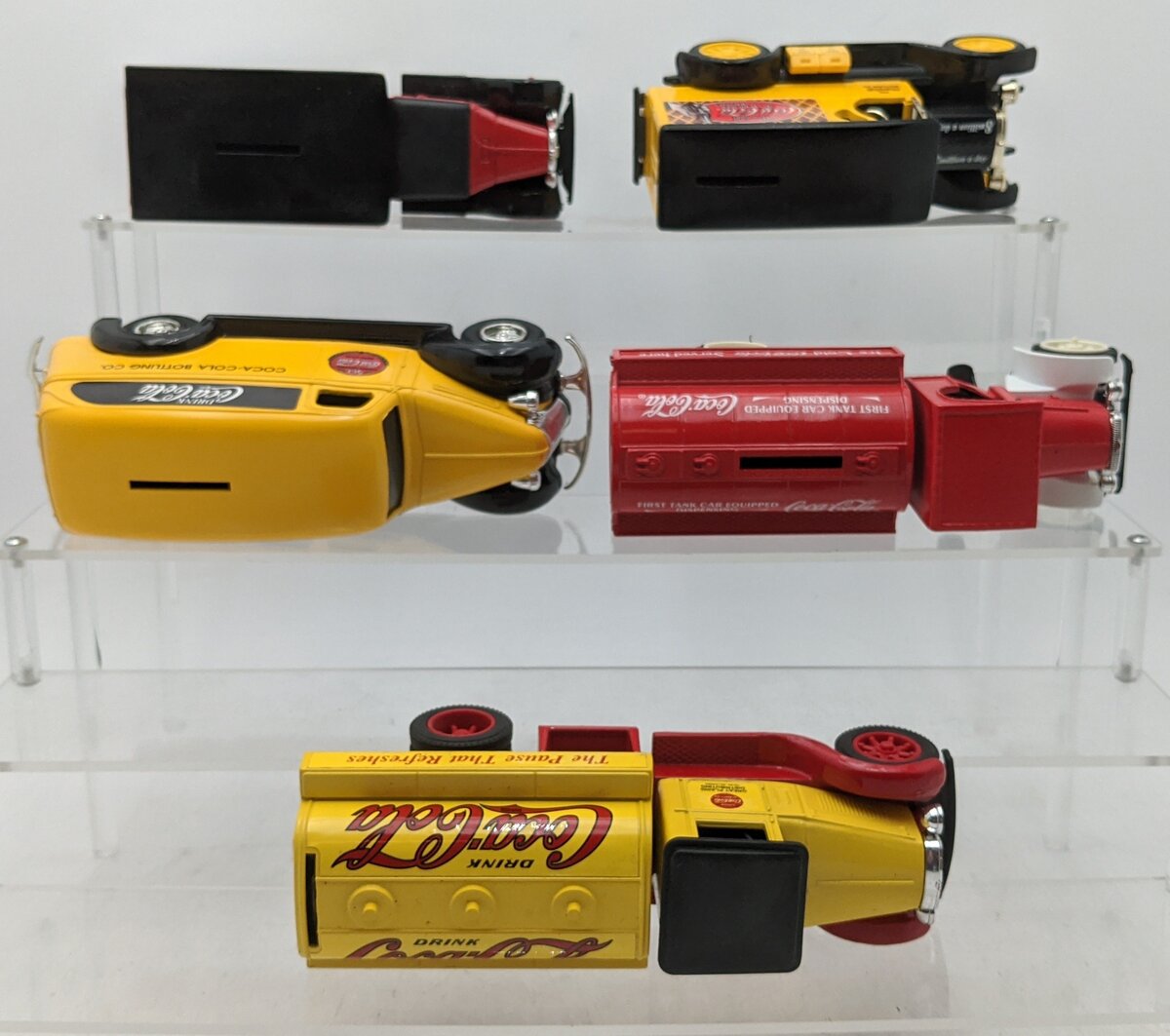 ERTL 1:32 Scale Assorted Die-Cast Coca-Cola Piggybank Vehicles [5] EX