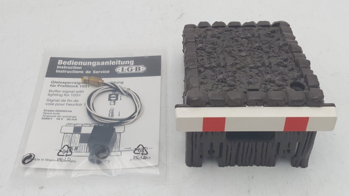 LGB 10310 G Scale Lighted Bumper EX/Box