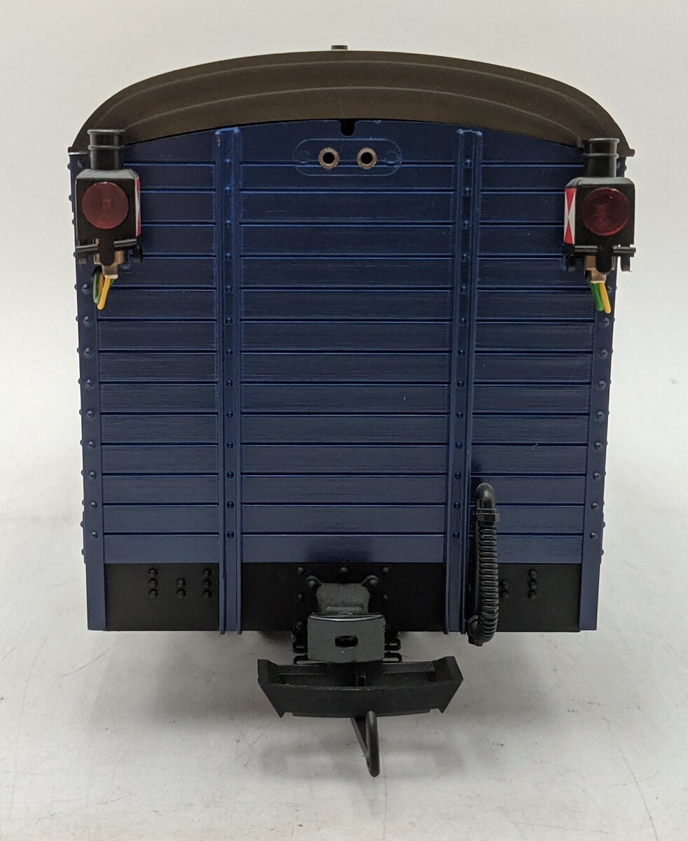 LGB 1985 G Scale Blue Postal Car (Metal Wheels) LN/Box