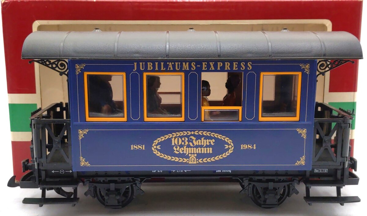 LGB 1984 G Scale Jahreswagen Passenger Car LN/Box