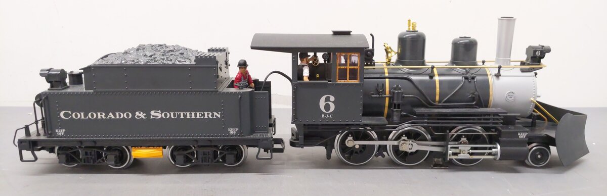 LGB 2019S G Gauge Colorado & Southern Mogul Steam Locomotive & Tender #6 LN/Box