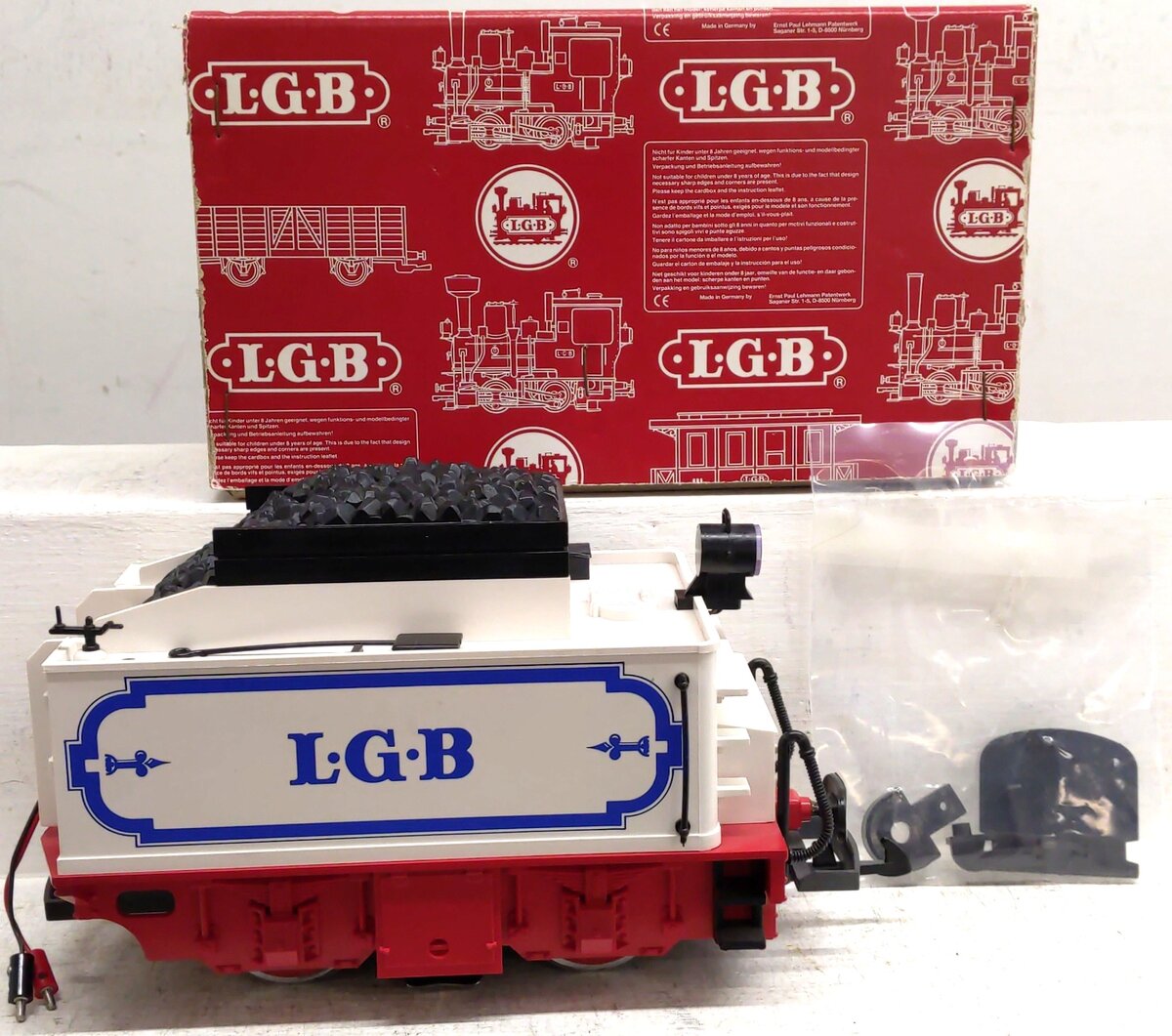 LGB 2317/6 Powered Circus Coal Tender EX/Box