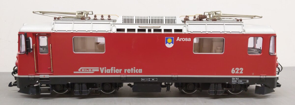 LGB 2043 G Scale Rhatische Bahn Electric Locomotive #622 EX/Box