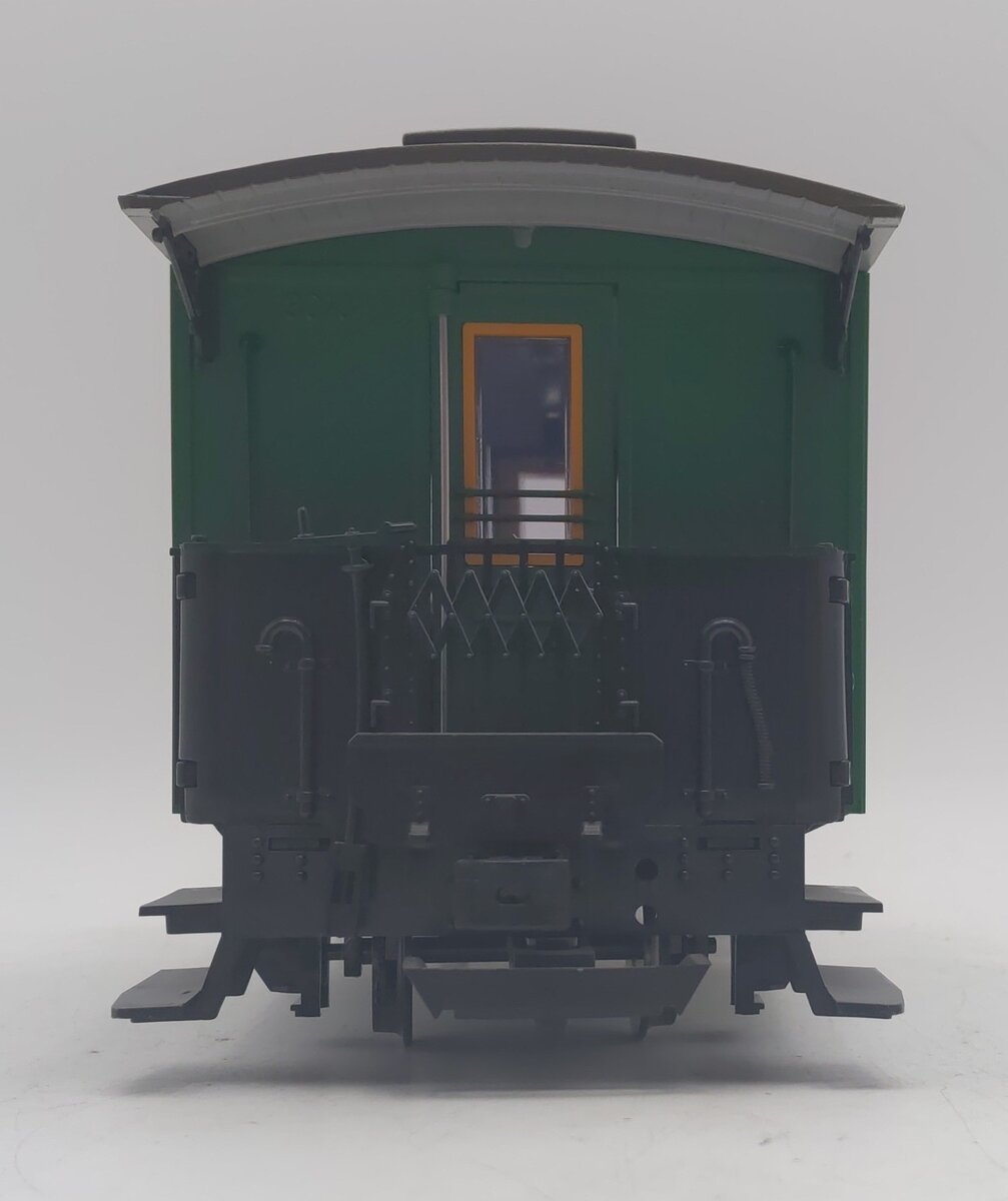 LGB 3010 G Scale Green 4-Wheel Passenger Car #3 LN/Box