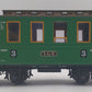LGB 3010 G Scale Green 4-Wheel Passenger Car #3 LN/Box