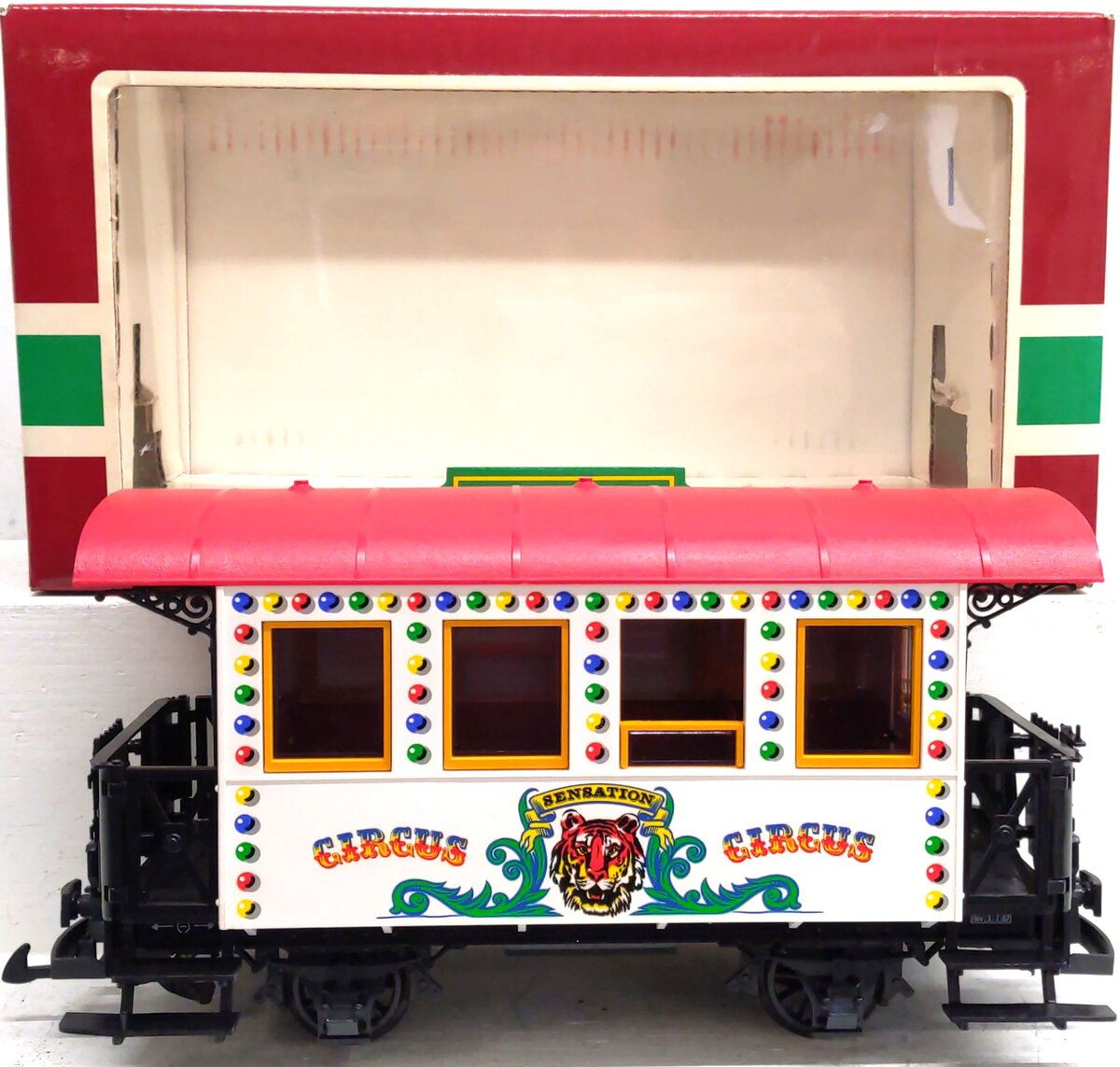 LGB 3036 G Scale Circus Passenger Car LN/Box