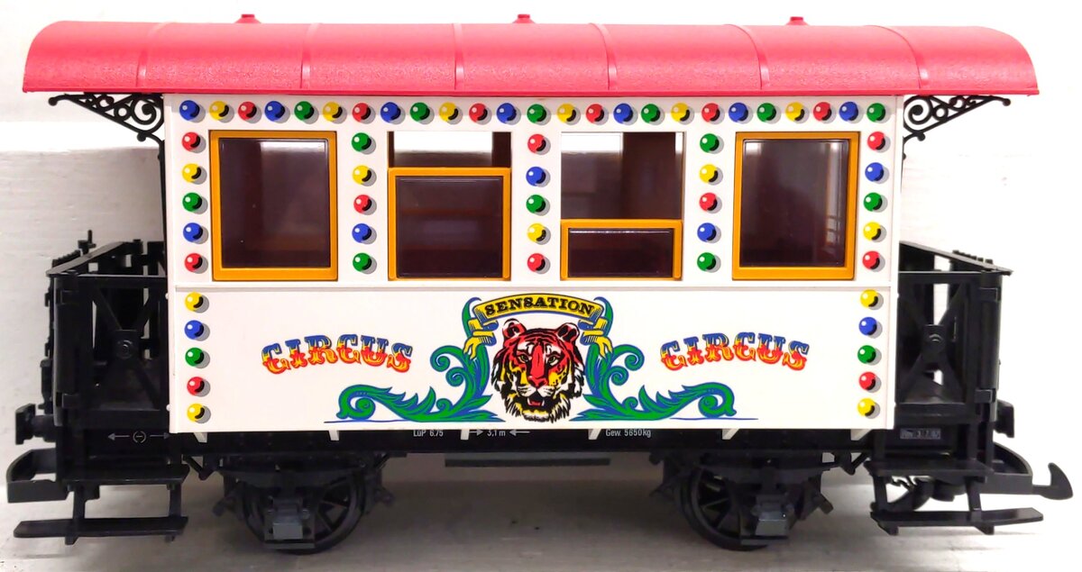 LGB 3036 G Scale Circus Passenger Car LN/Box